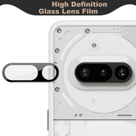 Folie de protectie Techsuit Full Camera Glass compatibil cu Nothing Phone (3a), Negru