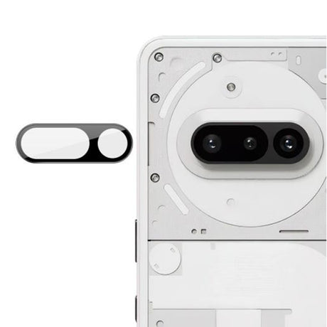 Folie de protectie Techsuit Full Camera Glass compatibil cu Nothing Phone (3a), Negru