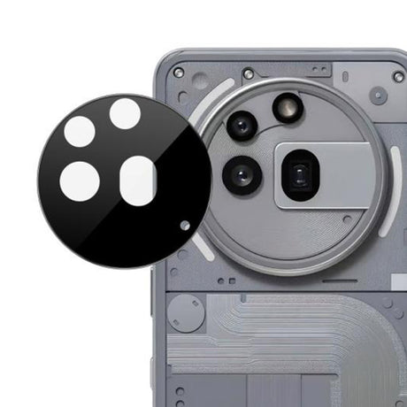 Folie de protectie Techsuit Full Camera Glass compatibil cu Nothing Phone (3a) Pro, Negru