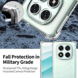 Husa de protectie Techsuit Shockproof Clear Silicone compatibil cu Xiaomi Poco F7 Ultra, Transparent