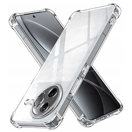 Husa de protectie Techsuit Shockproof Clear Silicone compatibil cu Xiaomi Poco F7 Ultra, Transparent