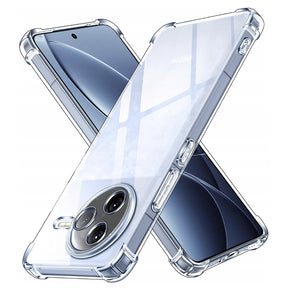 Husa de protectie Techsuit Shockproof Clear Silicone compatibil cu Xiaomi Poco F7 Pro, Transparent