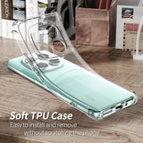 Husa de protectie Techsuit Shockproof Clear Silicone compatibil cu Xiaomi Poco F7 Pro, Transparent