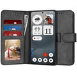 Husa de protectie Techsuit Diary Book compatibil cu Nothing Phone (3a), Negru