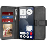 Husa de protectie Techsuit Diary Book compatibil cu Nothing Phone (3a) Pro, Negru