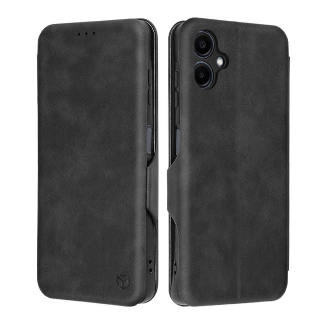 Husa de protectie Techsuit Safe Wallet Plus compatibil cu Samsung Galaxy A06, Negru