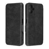 Husa de protectie Techsuit Safe Wallet Plus compatibil cu Samsung Galaxy A06, Negru