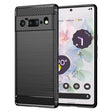 Husa de protectie Techsuit Carbon Silicone compatibil cu Google Pixel 6 Pro, Negru