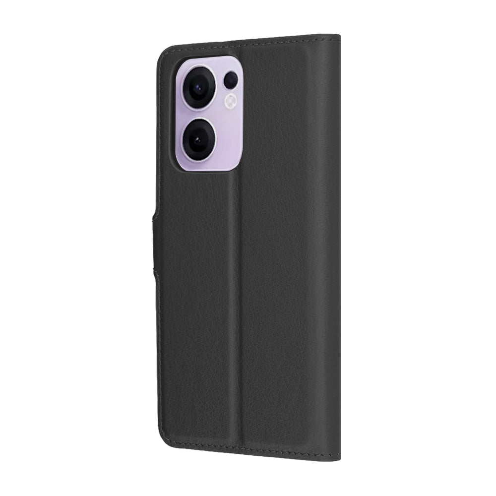 Husa de protectie Techsuit Leather Folio compatibil cu Oppo Reno13 F 4G / Reno13 F 5G / Reno13 FS 5G, Negru