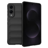 Husa de protectie Techsuit Magic Shield compatibil cu Samsung Galaxy S25 Edge, Negru