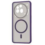 Husa de protectie Techsuit HaloFrost MagSafe Series compatibil cu Nothing Phone (3a) Pro, Mov Inchis