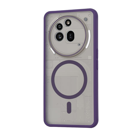 Husa de protectie Techsuit HaloFrost MagSafe Series compatibil cu Nothing Phone (3a) Pro, Mov Inchis