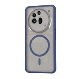 Husa de protectie Techsuit HaloFrost MagSafe Series compatibil cu Nothing Phone (3a) Pro, Albastru Inchis