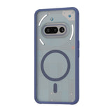 Husa de protectie Techsuit HaloFrost MagSafe Series compatibil cu Nothing Phone (3a), Albastru Inchis
