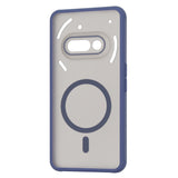 Husa de protectie Techsuit HaloFrost MagSafe Series compatibil cu Nothing Phone (3a), Albastru Inchis