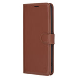 Husa de protectie Techsuit Leather Folio compatibil cu Nothing Phone (3a), Maro