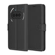 Husa de protectie Techsuit Leather Folio compatibil cu Nothing Phone (3a), Negru