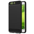 Husa de protectie Techsuit Carbon Silicone compatibil cu Huawei P10, Negru