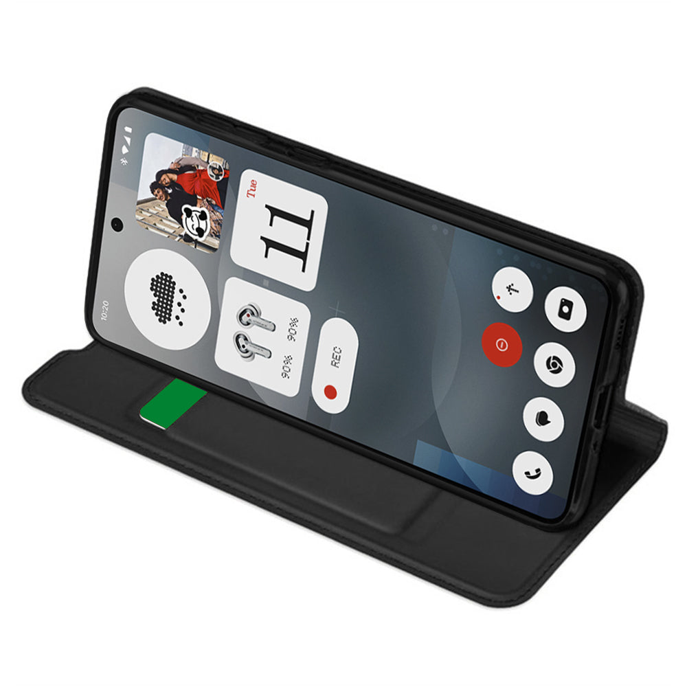 Husa de protectie Techsuit Magskin Book compatibil cu Nothing Phone (3a), Negru