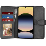 Husa de protectie Techsuit Diary Book compatibil cu Xiaomi Redmi Note 14 4G (Regional), Negru
