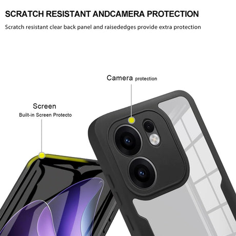 Folie de protectie Techsuit ColorVerse 360 Series + compatibil cu Oppo Reno13 F 4G / Reno13 F 5G / Reno13 FS 5G, Mov