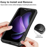 Folie de protectie Techsuit ColorVerse 360 Series + compatibil cu Oppo Reno13 F 4G / Reno13 F 5G / Reno13 FS 5G, Mov
