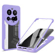 Folie de protectie Techsuit ColorVerse 360 Series + compatibil cu Xiaomi 15 Ultra, Mov