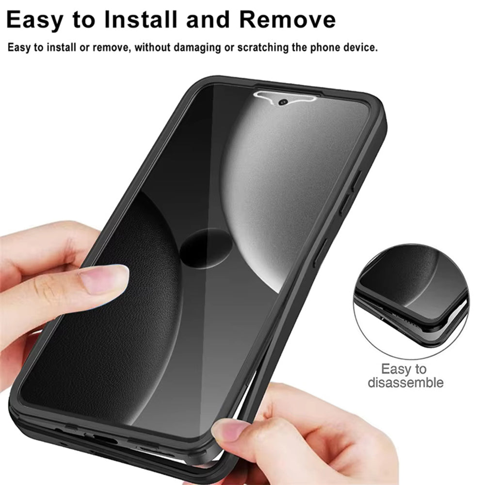 Folie de protectie Techsuit ColorVerse 360 Series + compatibil cu Xiaomi 15 Ultra, Mov