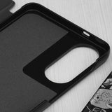 Husa de protectie Techsuit eFold Series compatibil cu Samsung Galaxy S25 Edge, Negru
