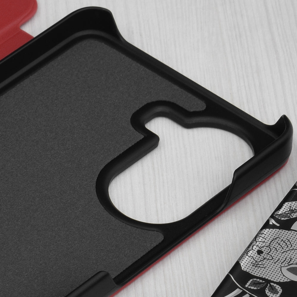 Husa de protectie Techsuit eFold Series compatibil cu Xiaomi Poco X7 Pro, Rosu