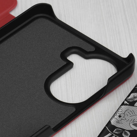 Husa de protectie Techsuit eFold Series compatibil cu Xiaomi Poco X7 Pro, Rosu