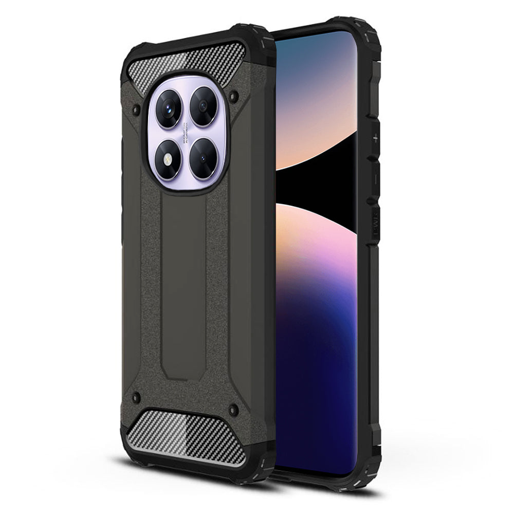 Husa de protectie Techsuit Hybrid Armor compatibil cu Xiaomi Redmi Note 14 Pro 5G / Poco X7, Negru