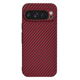 Husa de protectie Techsuit Carbonite FiberShell compatibil cu Google Pixel 9 Pro XL, Rosu