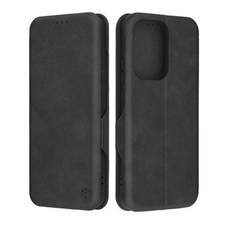 Husa de protectie Techsuit Safe Wallet Plus compatibil cu Oppo Reno13 Pro, Negru