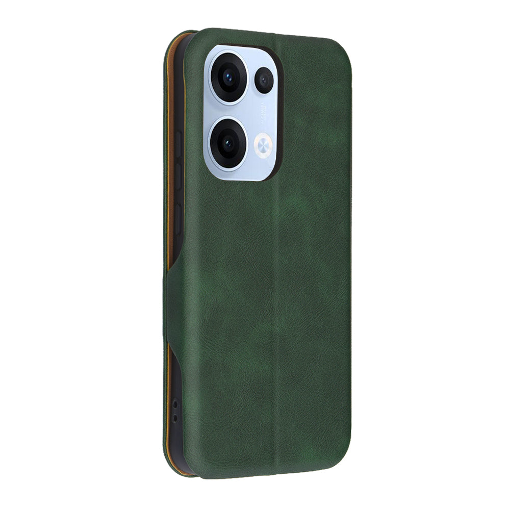 Husa de protectie Techsuit Safe Wallet Plus compatibil cu Oppo Reno13, Verde