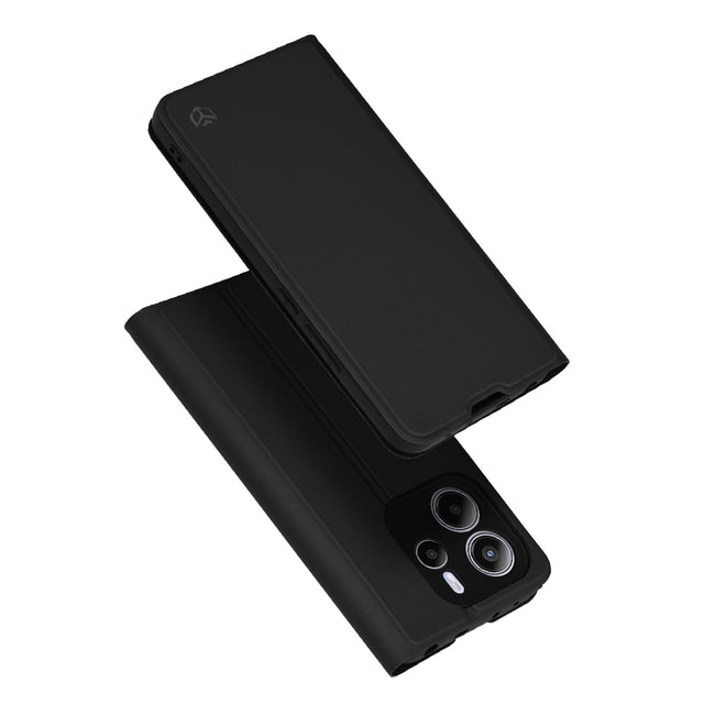 Husa de protectie Techsuit Magskin Book compatibil cu Xiaomi Redmi Note 14 4G (Standard), Negru