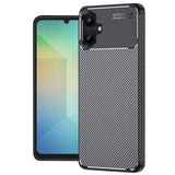 Husa de protectie Techsuit CarbonFiber compatibil cu Samsung Galaxy A06, Negru