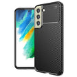Husa de protectie Techsuit CarbonFiber compatibil cu Samsung Galaxy S21 FE 5G, Negru