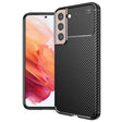 Husa de protectie Techsuit CarbonFiber compatibil cu Samsung Galaxy S21 5G, Negru