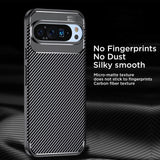 Husa de protectie Techsuit CarbonFiber compatibil cu Google Pixel 9 Pro XL, Negru
