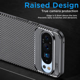 Husa de protectie Techsuit CarbonFiber compatibil cu Google Pixel 9 Pro XL, Negru