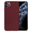 Husa de protectie Techsuit Carbonite FiberShell compatibil cu iPhone 11 Pro Max, Rosu