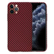 Husa de protectie Techsuit Carbonite FiberShell compatibil cu iPhone 11 Pro, Rosu