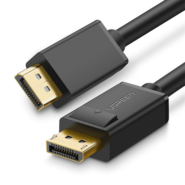 Adaptor Ugreen Video Cable DP102 (10211), DP to DP, Universal, for Laptop, TV, High Definition, 4K@60Hz, 1.2V, 2m, Negru