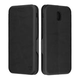 Husa de protectie Techsuit Safe Wallet Plus compatibil cu Samsung Galaxy J7 2017, Negru