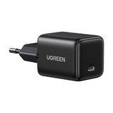 Incarcator Ugreen X512 (55553), USB-C, GaN, Fast Charging, 20W, PD3.0, QC4, 3A, Negru