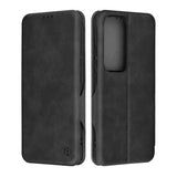 Husa de protectie Techsuit Safe Wallet Plus compatibil cu Oppo Reno12 Pro, Negru