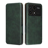 Husa de protectie Techsuit Safe Wallet Plus compatibil cu Xiaomi Poco F6 Pro, Verde