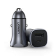 Incarcator Ugreen Car CD130 (40858), Fast Charge, Type-C, USB, 30W, 5V/3A, PD3.0, Negru