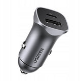 Incarcator Ugreen Car CD130 (40858), Fast Charge, Type-C, USB, 30W, 5V/3A, PD3.0, Negru